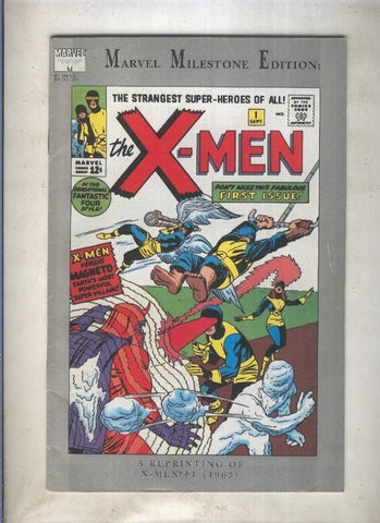 Marvel MIlestone Edition The X Men numero 001, ejemplar facsimil de la editorial