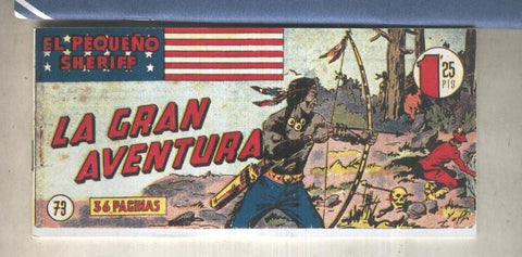 El Pequeño Sheriff facsimil numero 073: La gran aventura