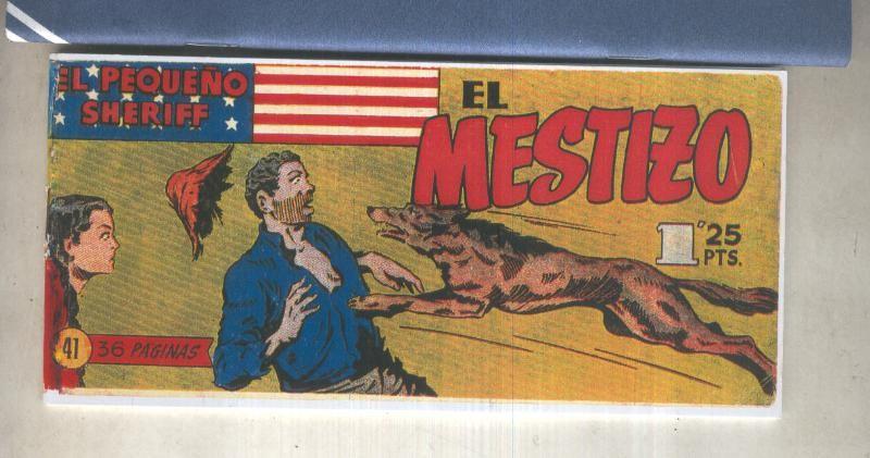 El Pequeño Sheriff facsimil numero 041: El mestizo