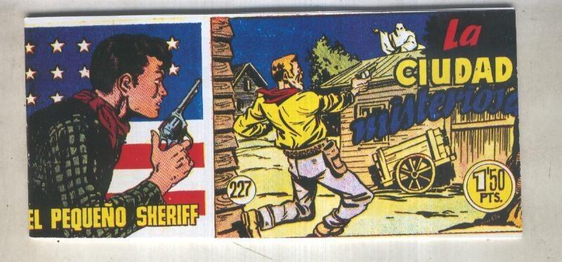 El Pequeño Sheriff facsimil numero 227: La ciudad misteriosa