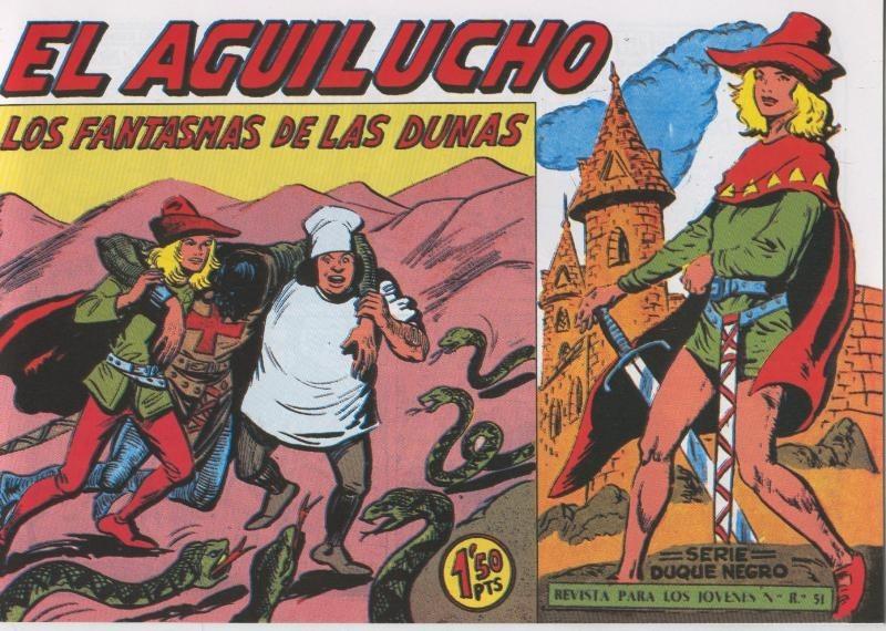 El Aguilucho, facsimil numero 51: Los fantasmas de las dunas