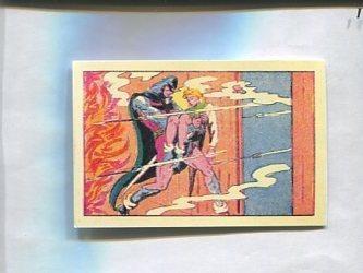 Facsimil: Cromo El Guerrero del Antifaz serie 3: La Marquesita de Peñarrosa numero 28