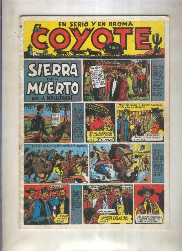 El Coyote facsimil numero 008: Sierra del muerto (numerado 1 en trasera)