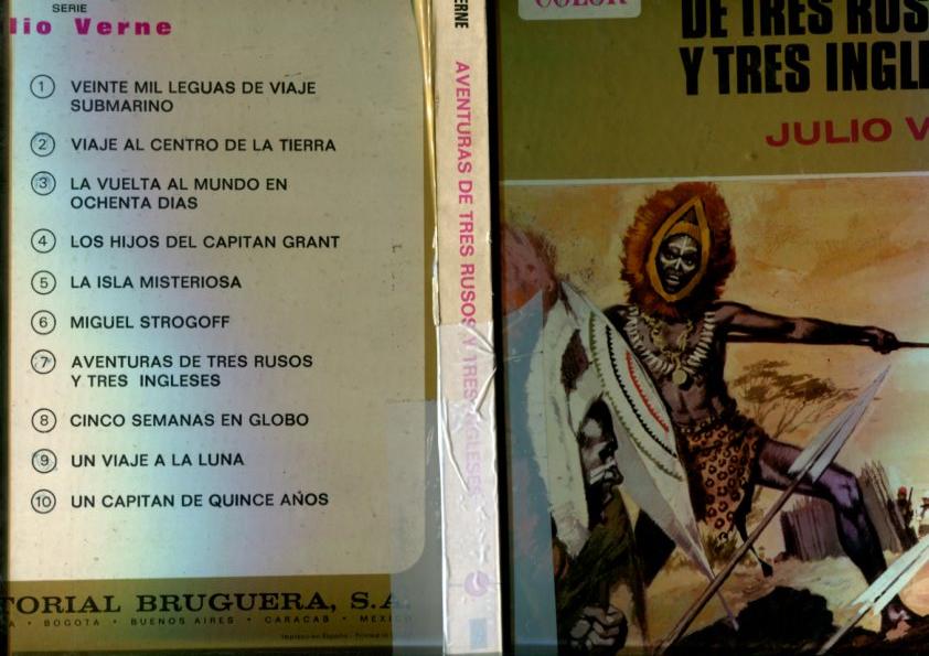Historias Color numero 07: Aventuras de tres rusos y tres ingleses (cello blanco lado lomo)