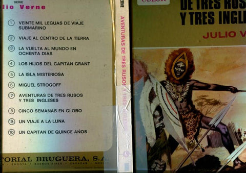 Historias Color numero 07: Aventuras de tres rusos y tres ingleses (cello blanco lado lomo)