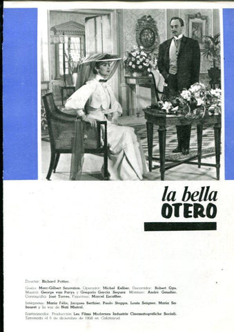 Ficha cine Suevia Films: La bella Otero y Busqueme a esa chica