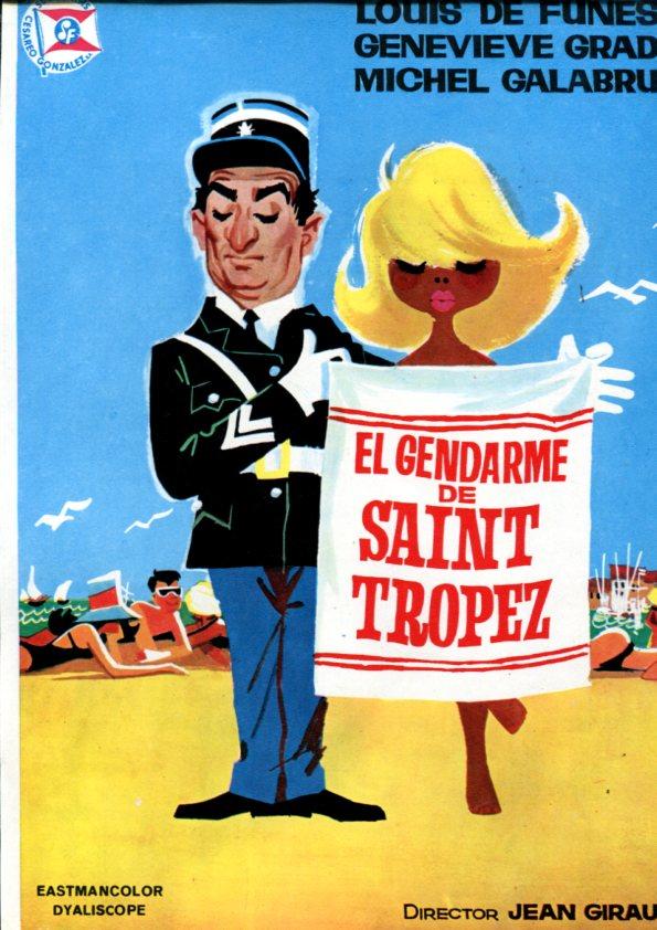 Ficha cine Suevia Films: El Gendarme de Saint Tropez