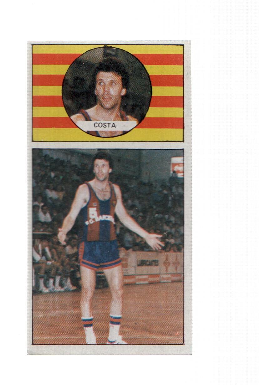Cromo: Baloncesto 1986-1987: numero 02: Costa del Barcelona