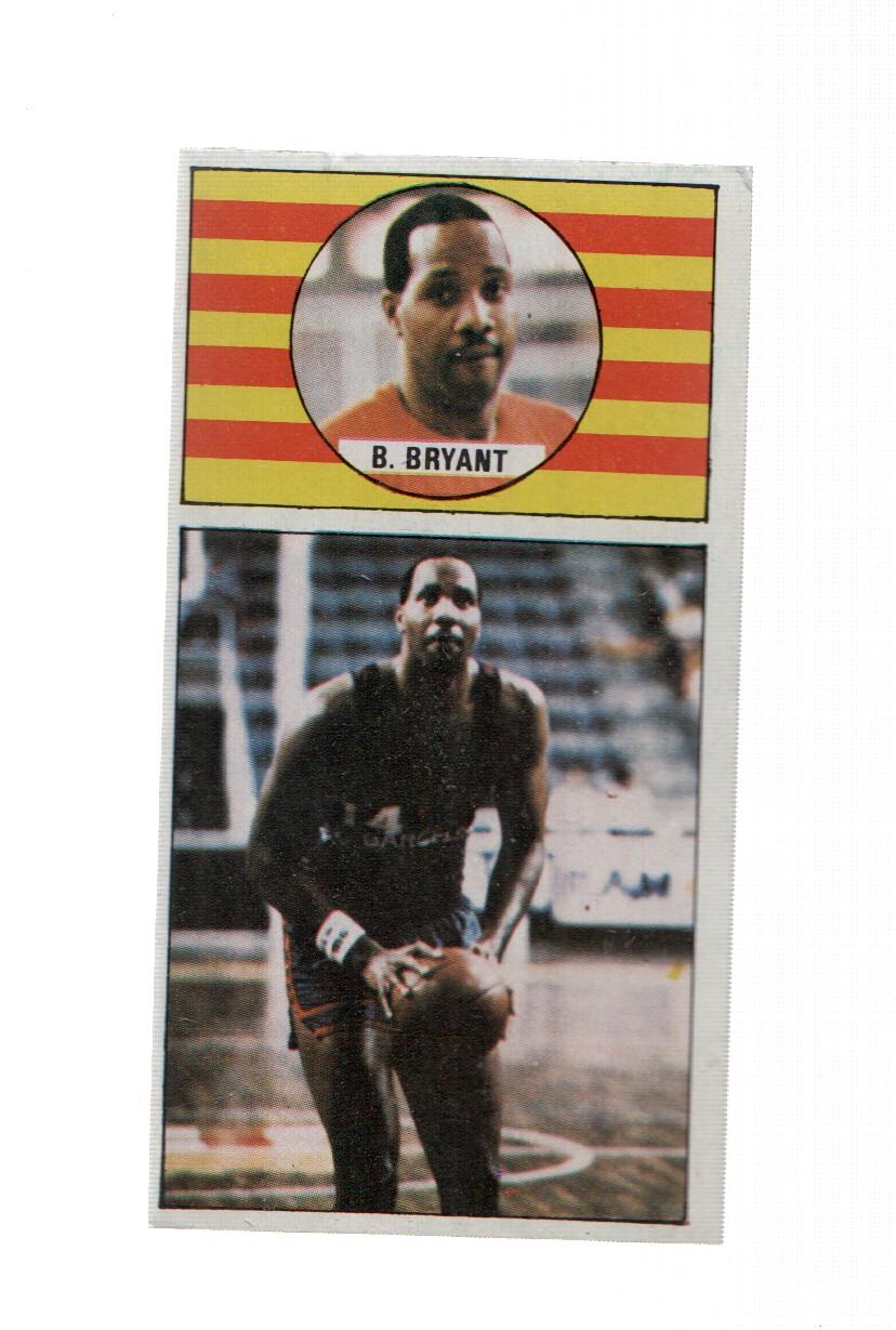 Cromo: Baloncesto 1986-1987: numero 09: Bryant del Barcelona