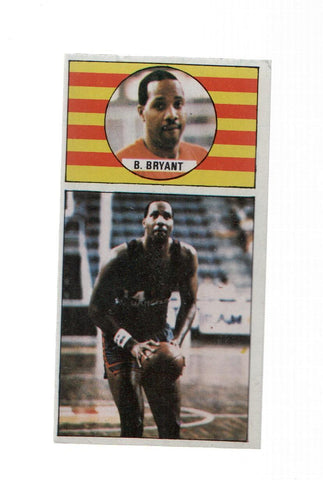 Cromo: Baloncesto 1986-1987: numero 09: Bryant del Barcelona