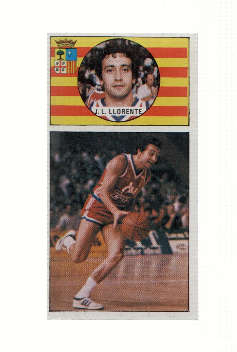 Cromo: Baloncesto 1986-1987: numero 037: Jose Luis Llorengte del Cai Zaragoza