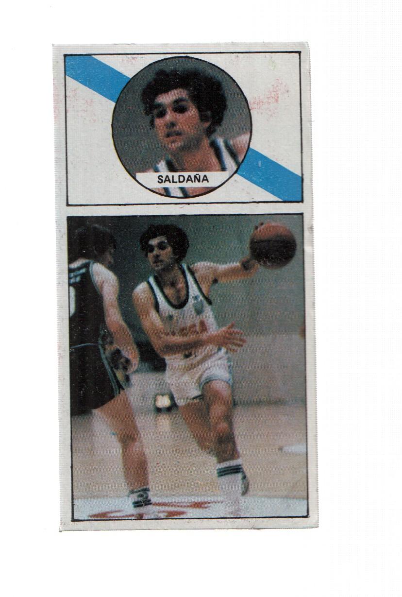 Cromo: Baloncesto 1986-1987: numero 063: Saldaña del Clesa Ferrol