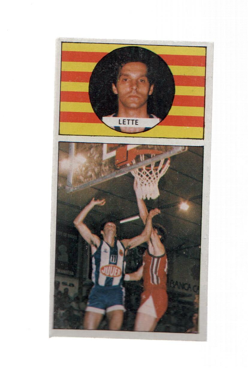 Cromo: Baloncesto 1986-1987: numero 069: Lette del Español