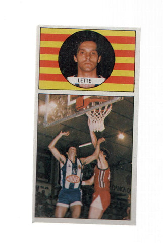 Cromo: Baloncesto 1986-1987: numero 069: Lette del Español