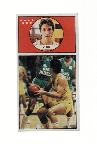 Cromo: Baloncesto 1986-1987: numero 073: Vicente Gil del Estudiantes