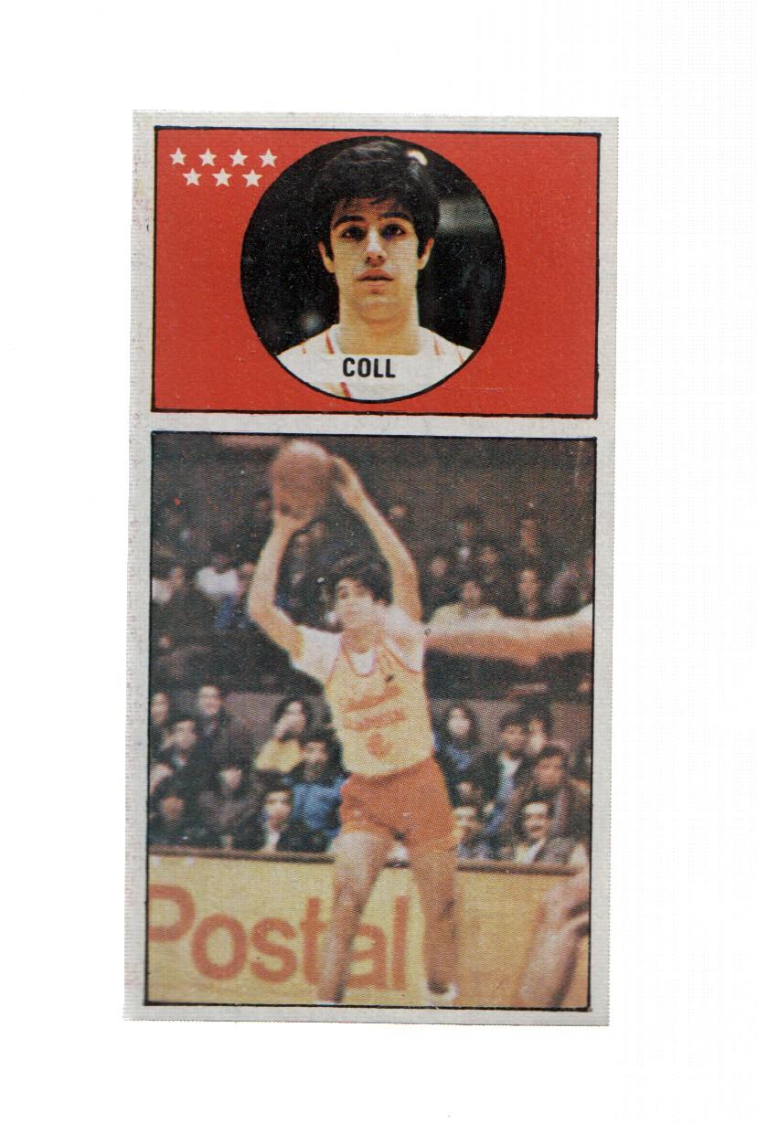 Cromo: Baloncesto 1986-1987: numero 075: Coll del Estudiantes
