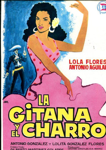 Ficha cine Suevia Films: la gitana y el charro
