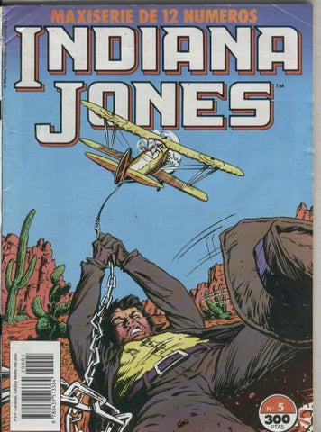Indiana Jones maxiserie de 12 numeros, numero 05: Montaña mortal