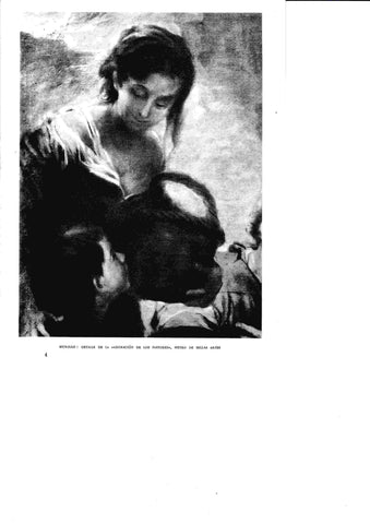 LAMINA 6335: Murillo Adoracion de los pastores