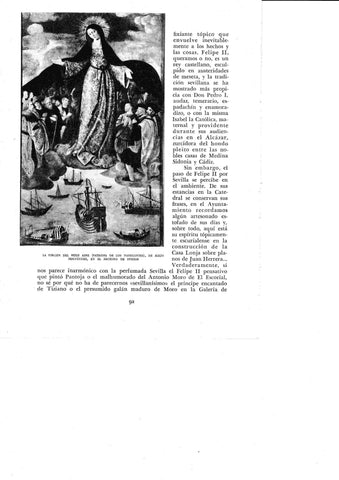 LAMINA 6356: La Virgen del Buen Aire de Alejo Fernandez patrona de los navegantes