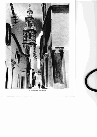 LAMINA 6376: La torre de San Juan de Ecija
