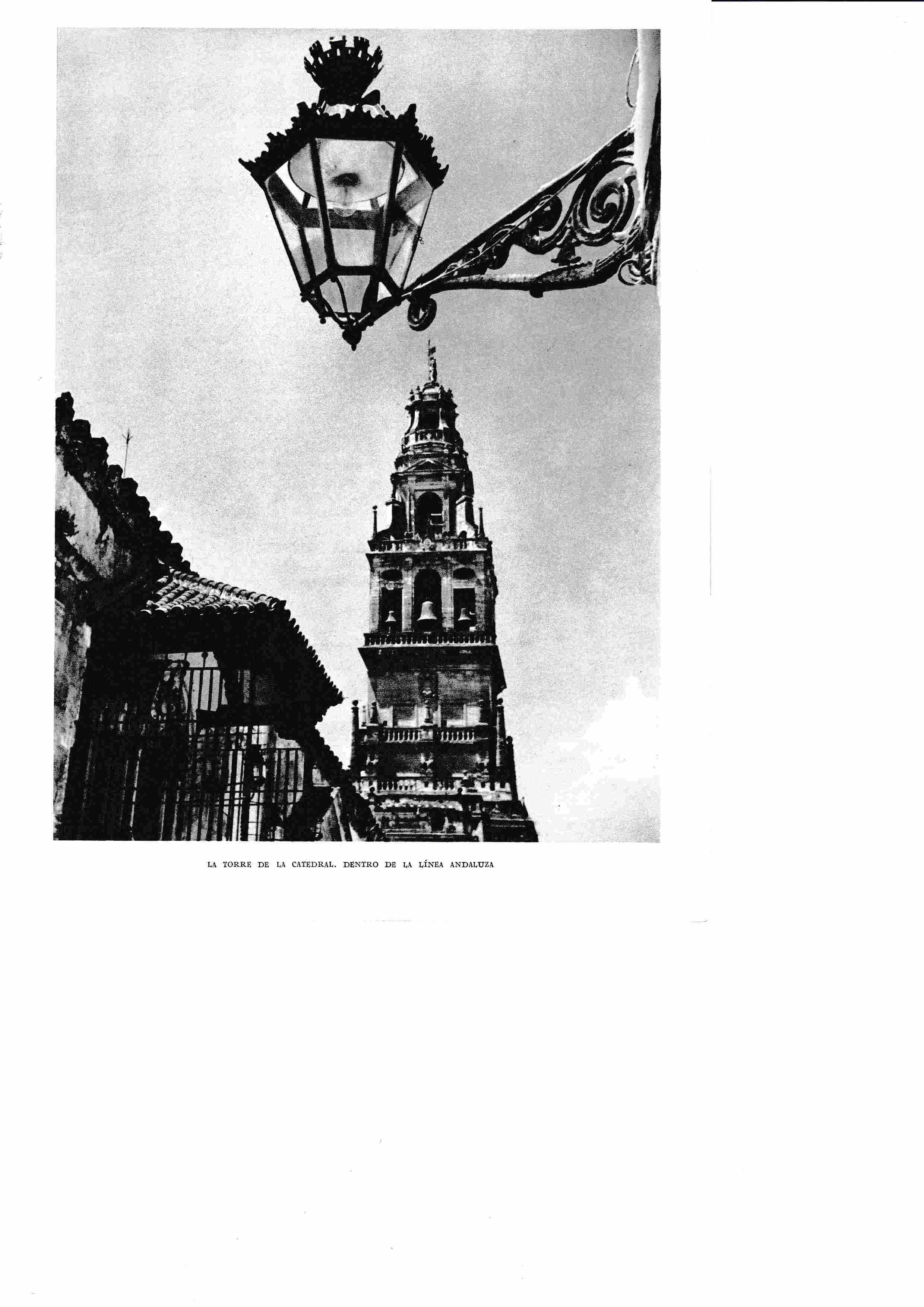 LAMINA 6385: La torre de la catedral