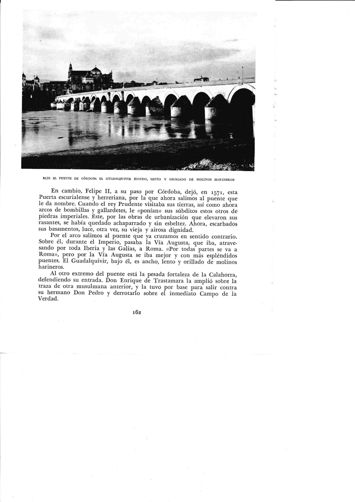 LAMINA 6386:Puente sobre el Guadalquivir en Cordoba