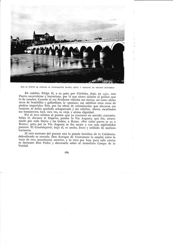 LAMINA 6386:Puente sobre el Guadalquivir en Cordoba
