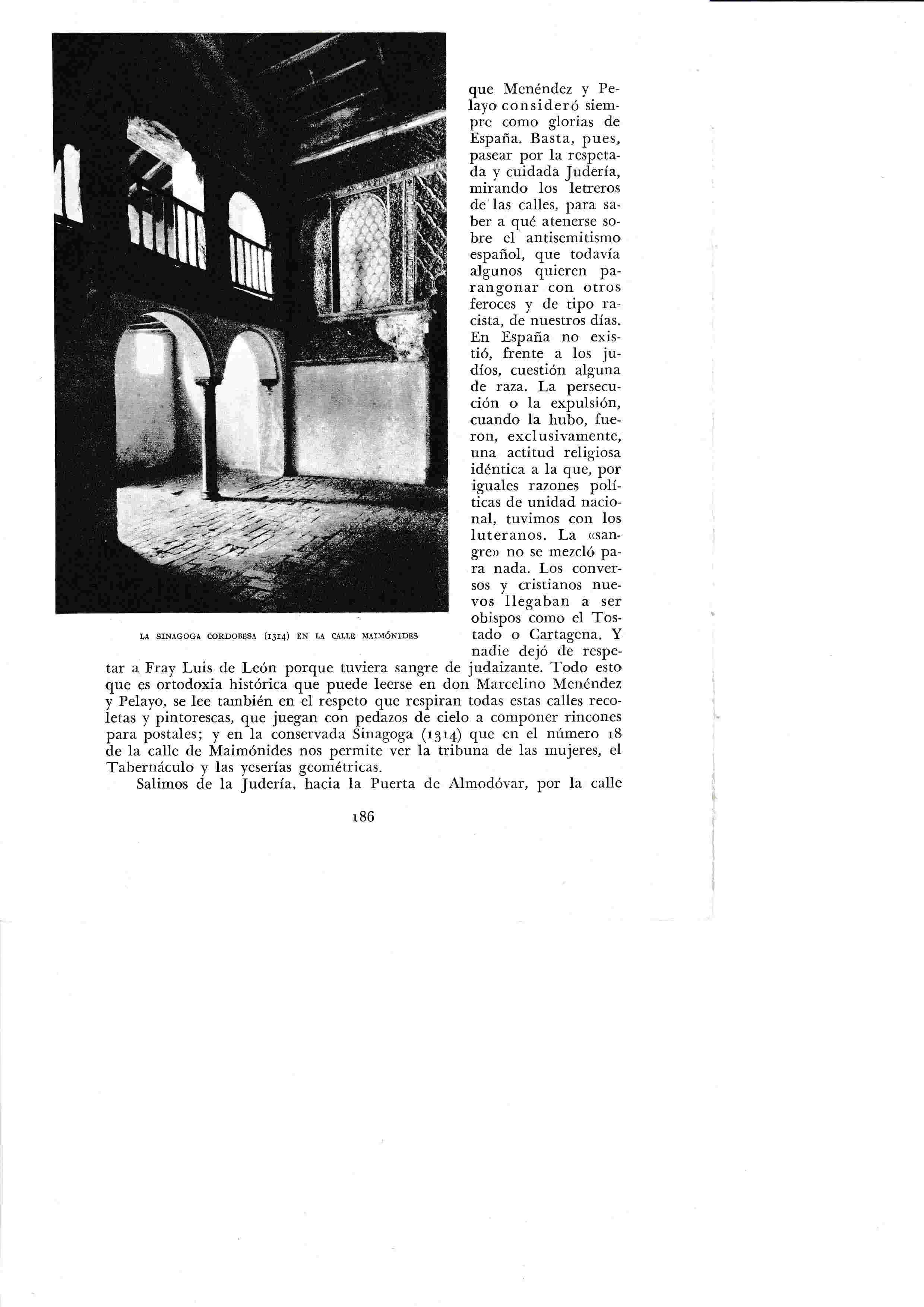 LAMINA 6394: La sinagoga cordobesa