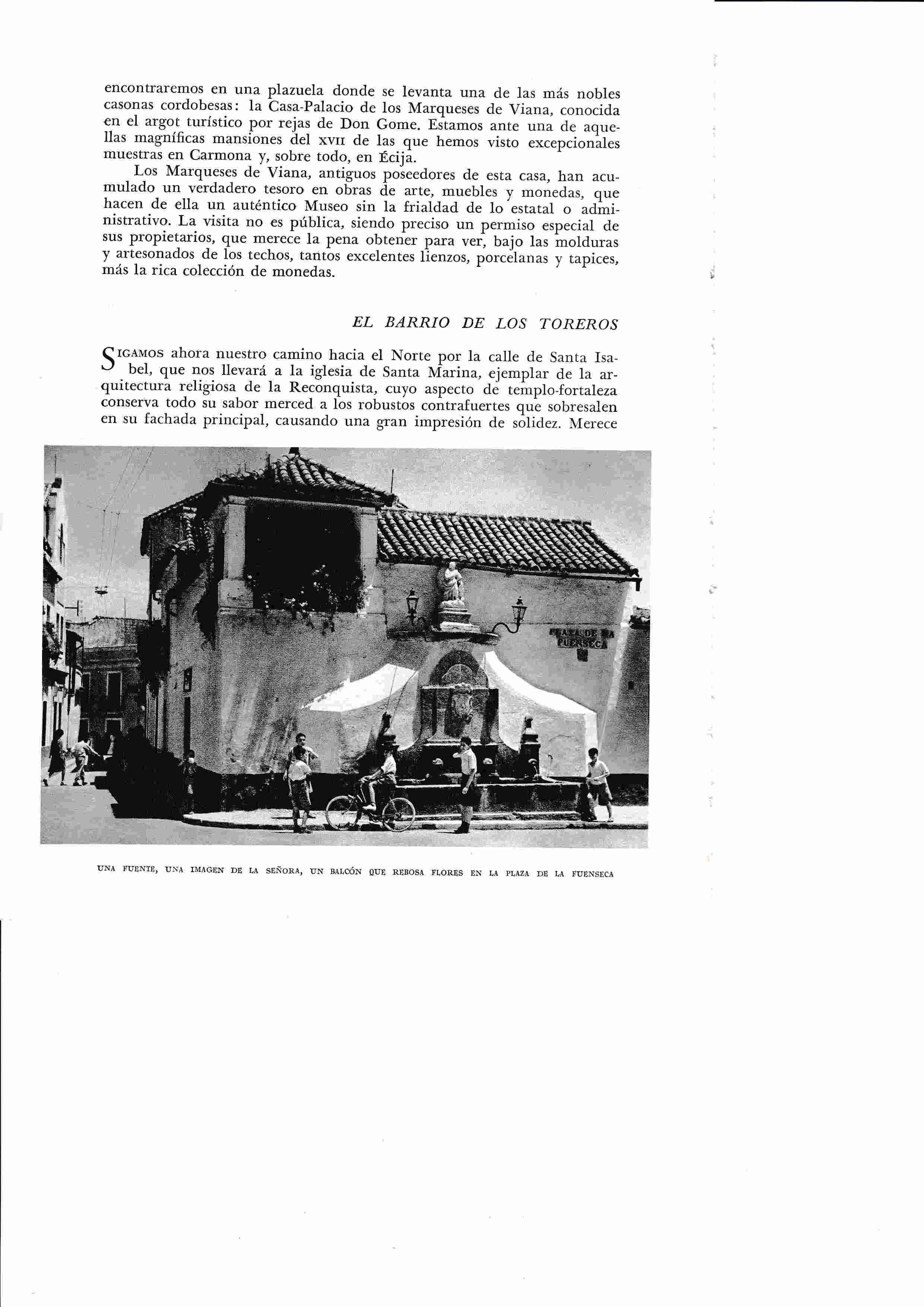 LAMINA 6399: Una fuente en la plaza de la Fuenseca