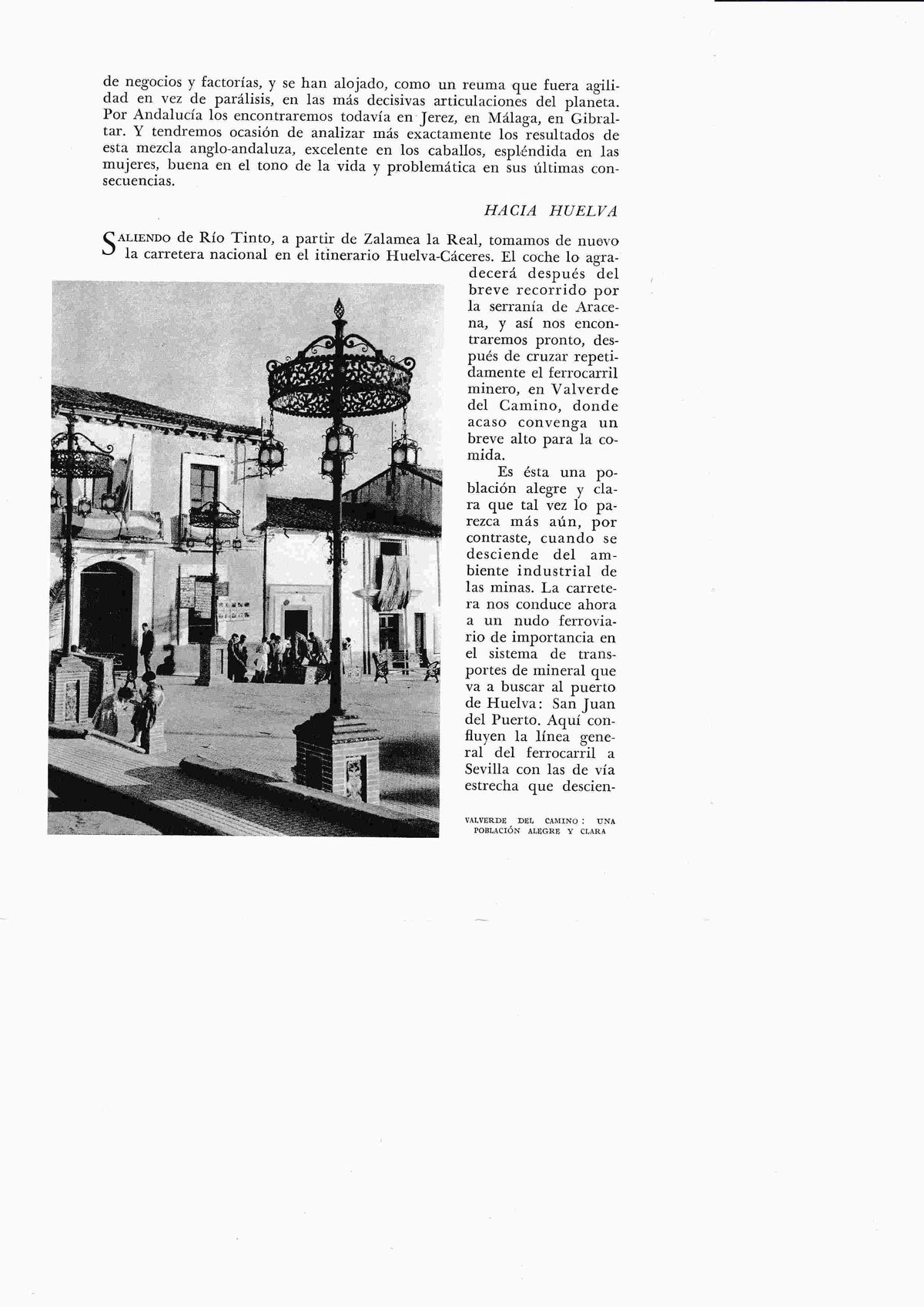 LAMINA 6414: Valverde del camino
