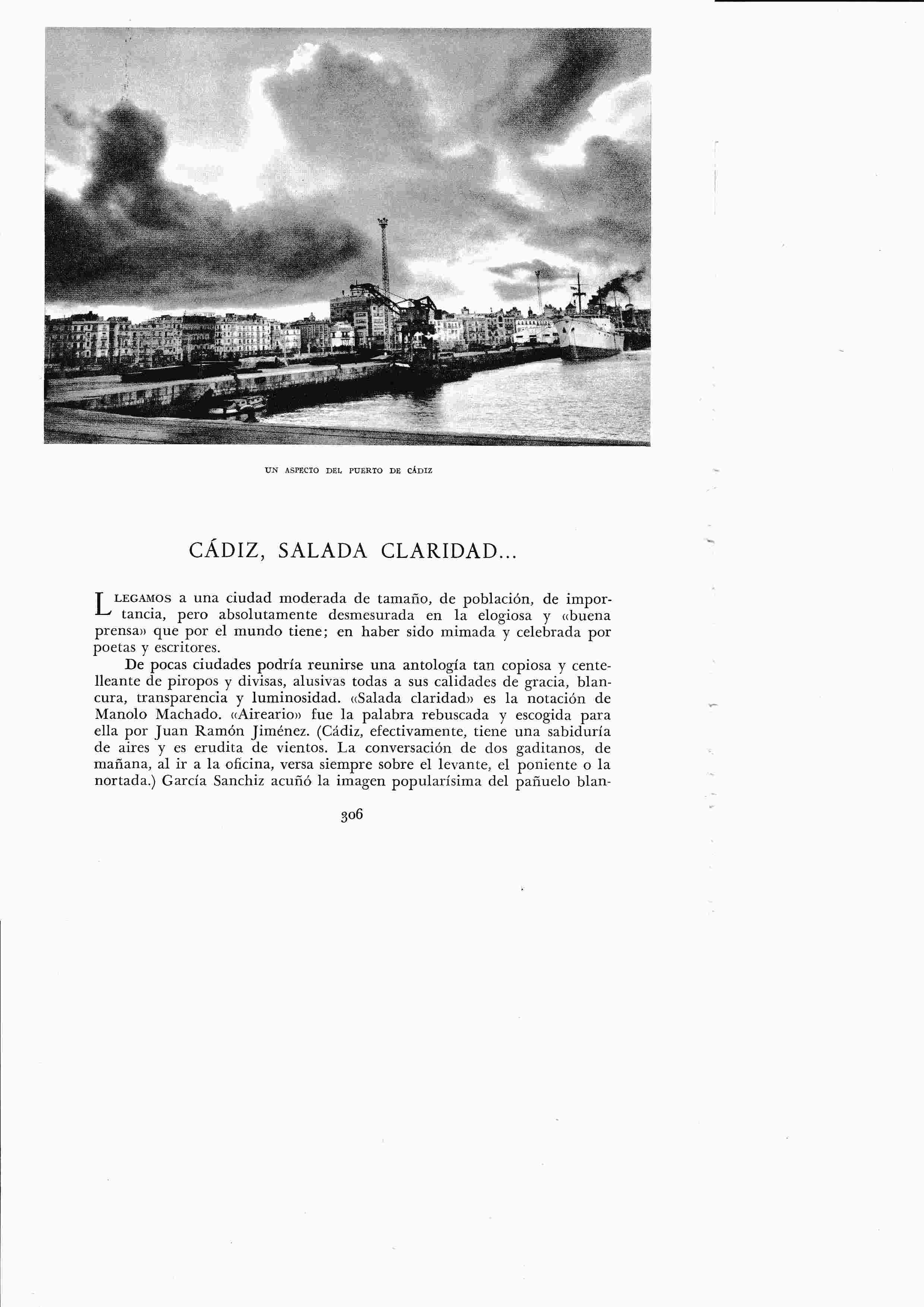 LAMINA 6441: Puerto de Cadiz