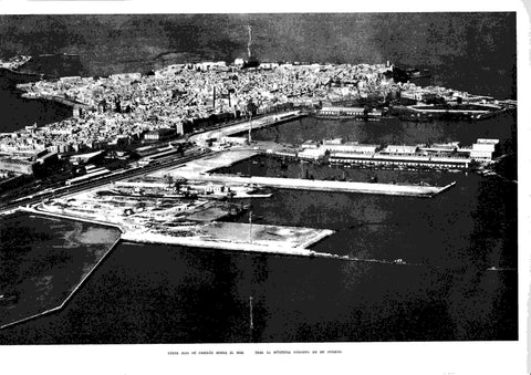 LAMINA 6442: Cadiz tras las darsenas del puerto