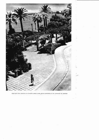 LAMINA 6443: Cadiz y sus jardines de cara al mar