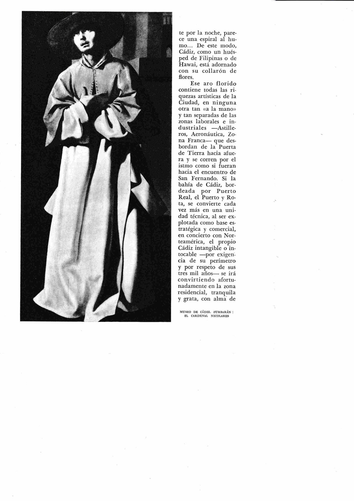 LAMINA 6444: El Cardenal Nicolares de Zurbaran