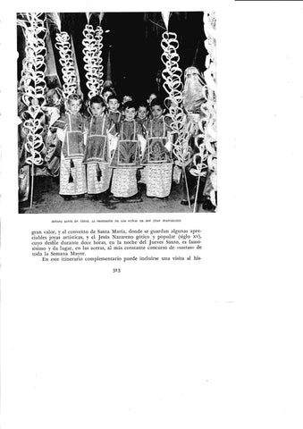 LAMINA 6449: Semana Santa en Cadiz procesion de los niños de San Juan Evangelista