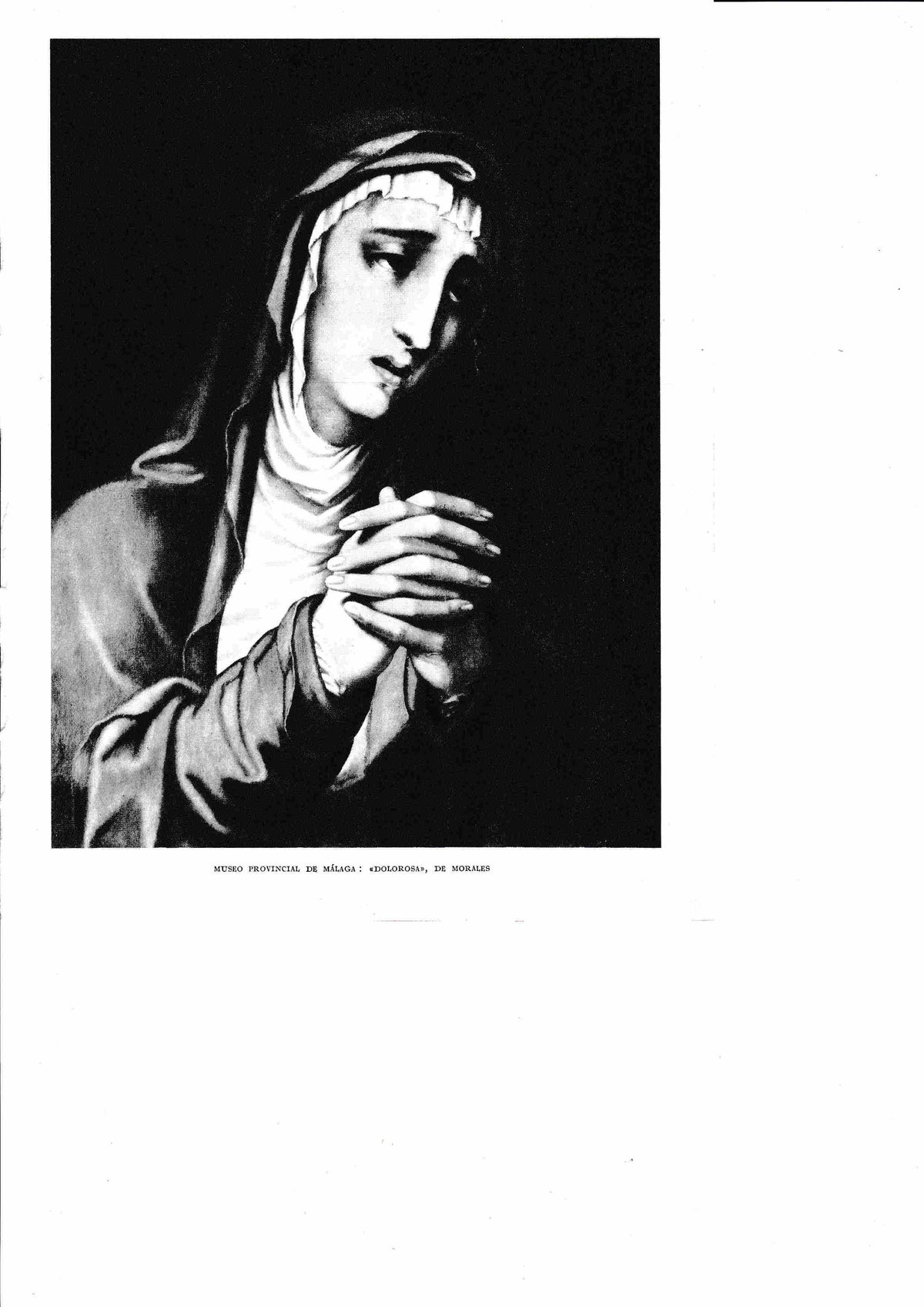LAMINA 6471: Dolorosa de Morales