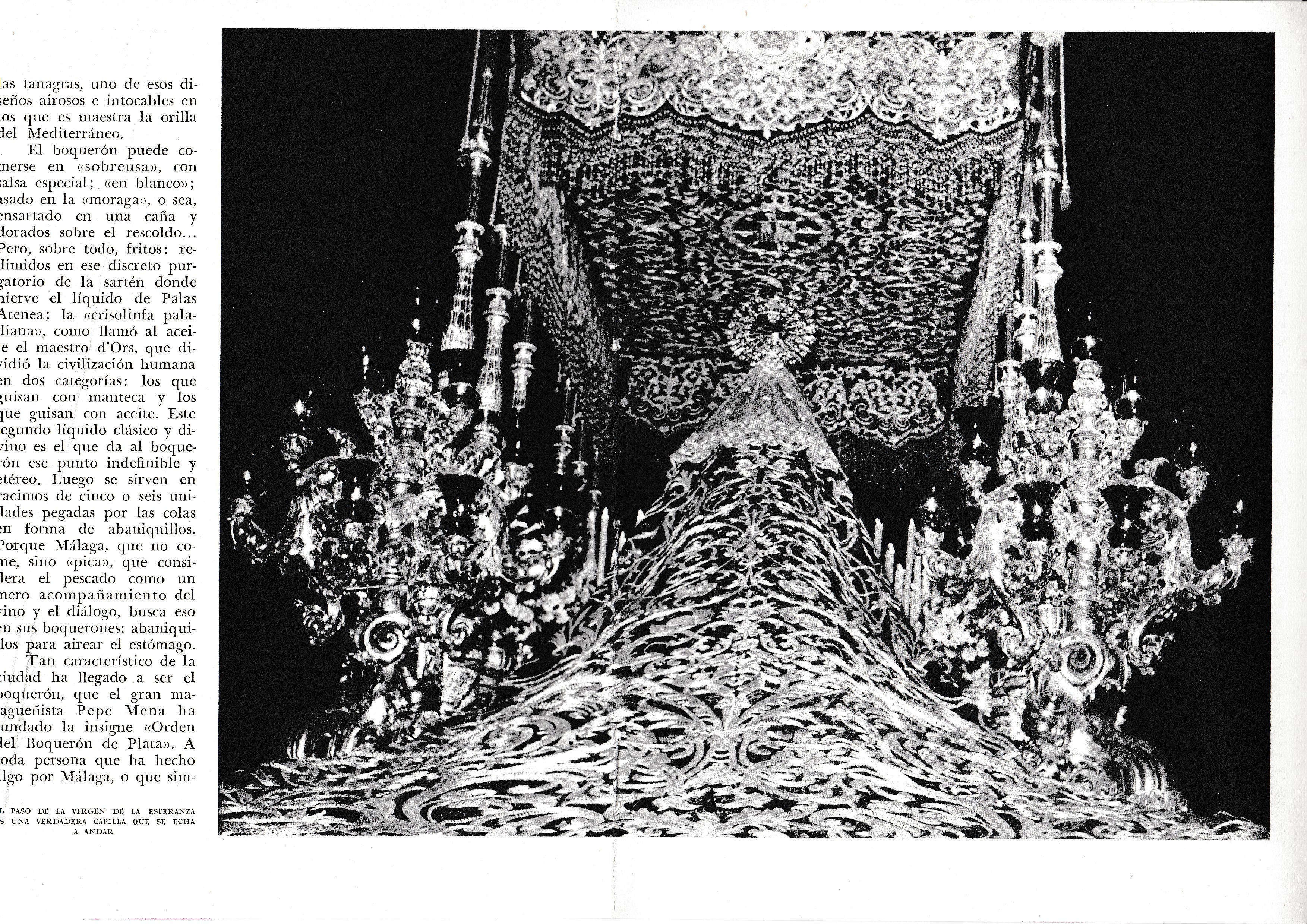 LAMINA 6472: El paso de la Virgen de la Esperanza