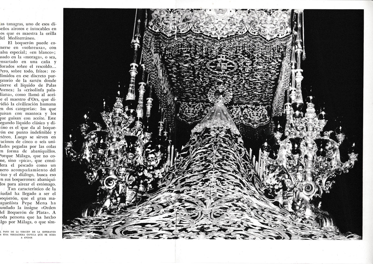 LAMINA 6472: El paso de la Virgen de la Esperanza