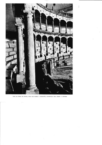 LAMINA 6476: Plaza de Toros de Ronda 
