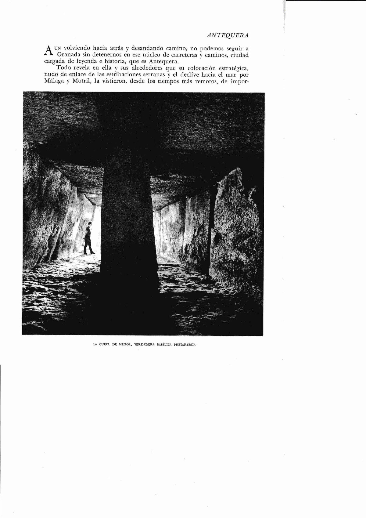 LAMINA 6477: La Cueva de Menga basilica pretartesia