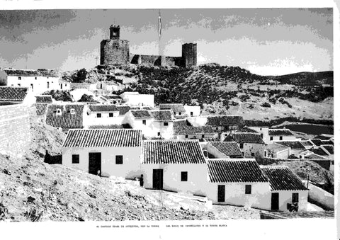 LAMINA 6478Castillo arabe de Antequera