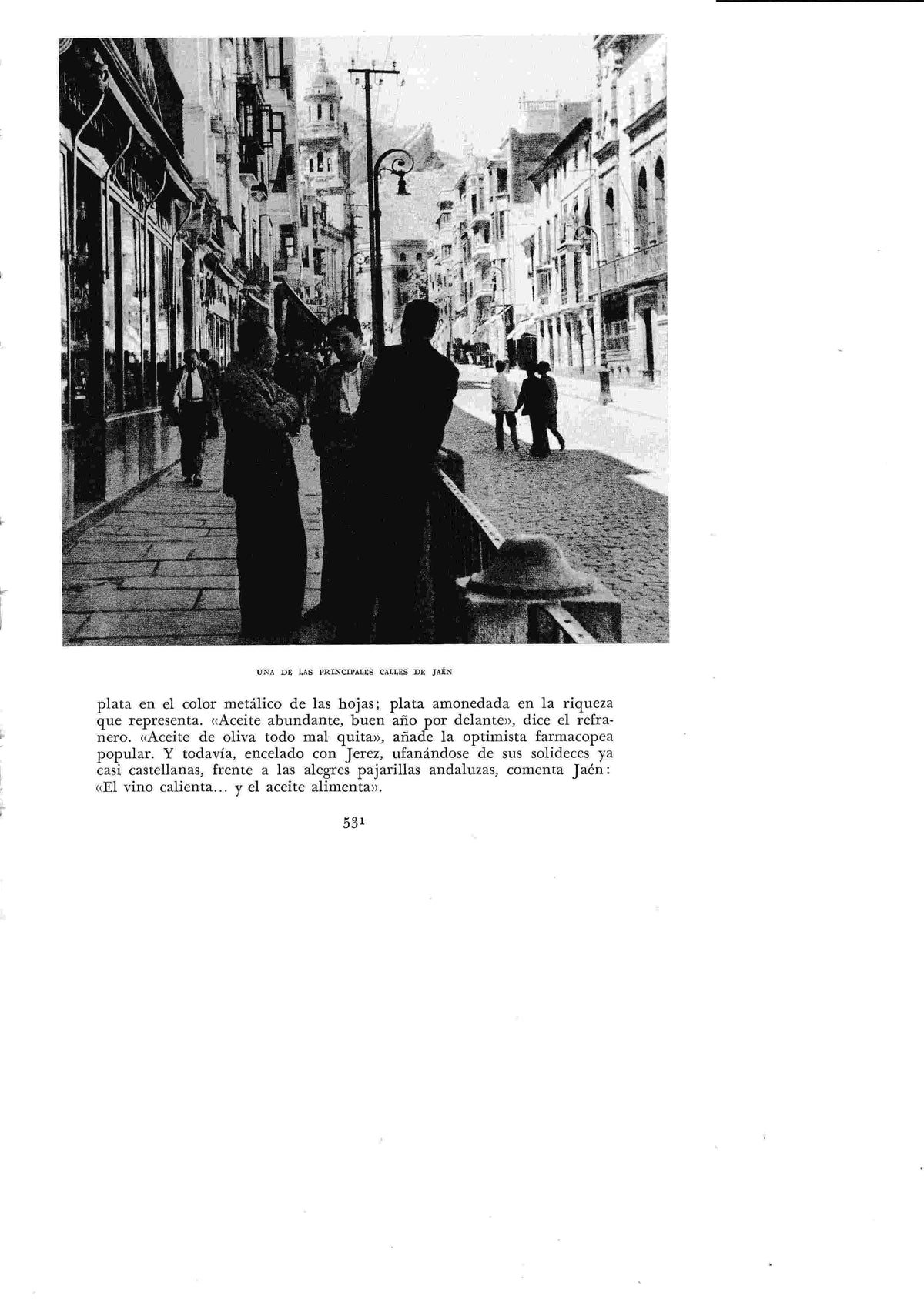 LAMINA 6528: Calles de Jaen