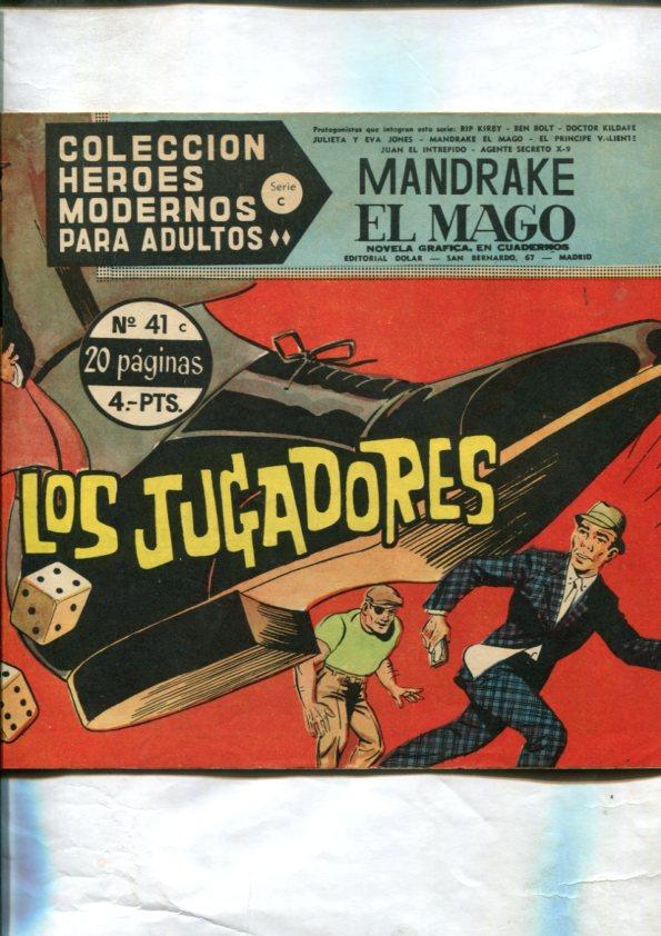 Heroes Modernos serie C numero 41: Mandrake el Mago: Los jugadores (numerado 3 en trasera)