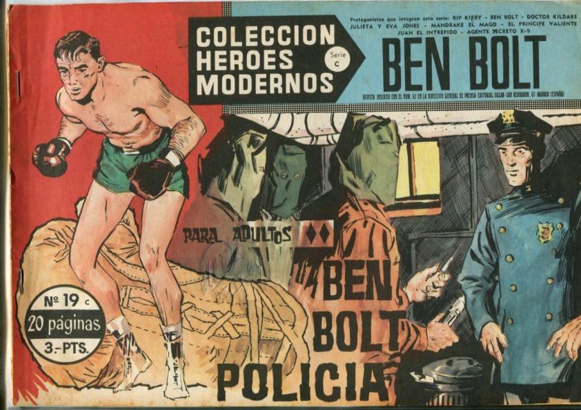 Heroes Modernos serie C numero 19: Ben Bolt: Ben Bolt policia