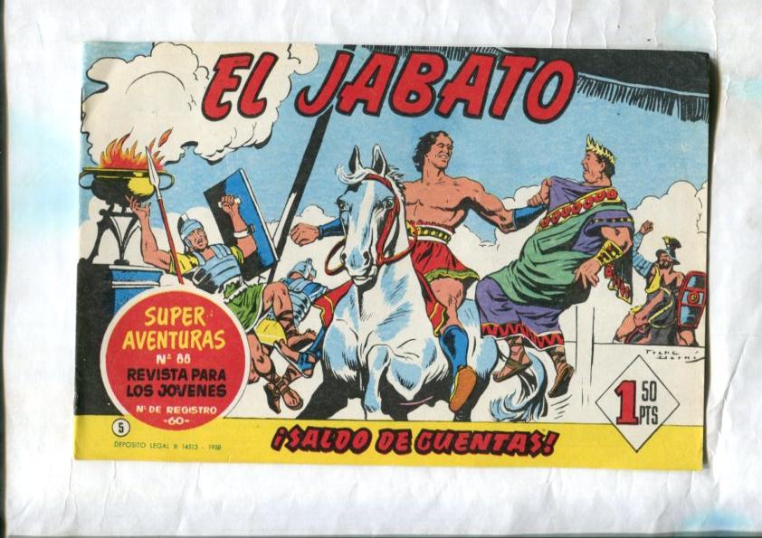 El Jabato facsimil numero 005: Saldo de cuentas