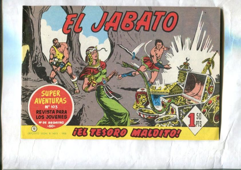 El Jabato facsimil numero 011: El tesoro maldito