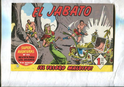 El Jabato facsimil numero 011: El tesoro maldito
