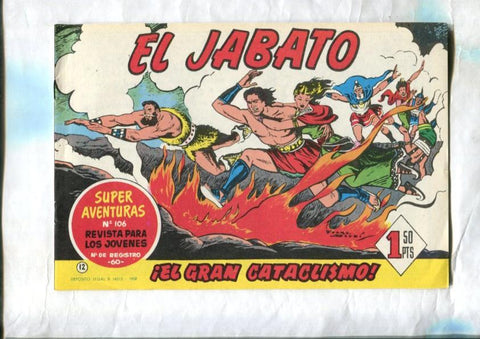 El Jabato facsimil numero 012: El gran cataclismo