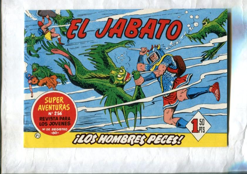 El Jabato facsimil numero 071: Los hombres peces
